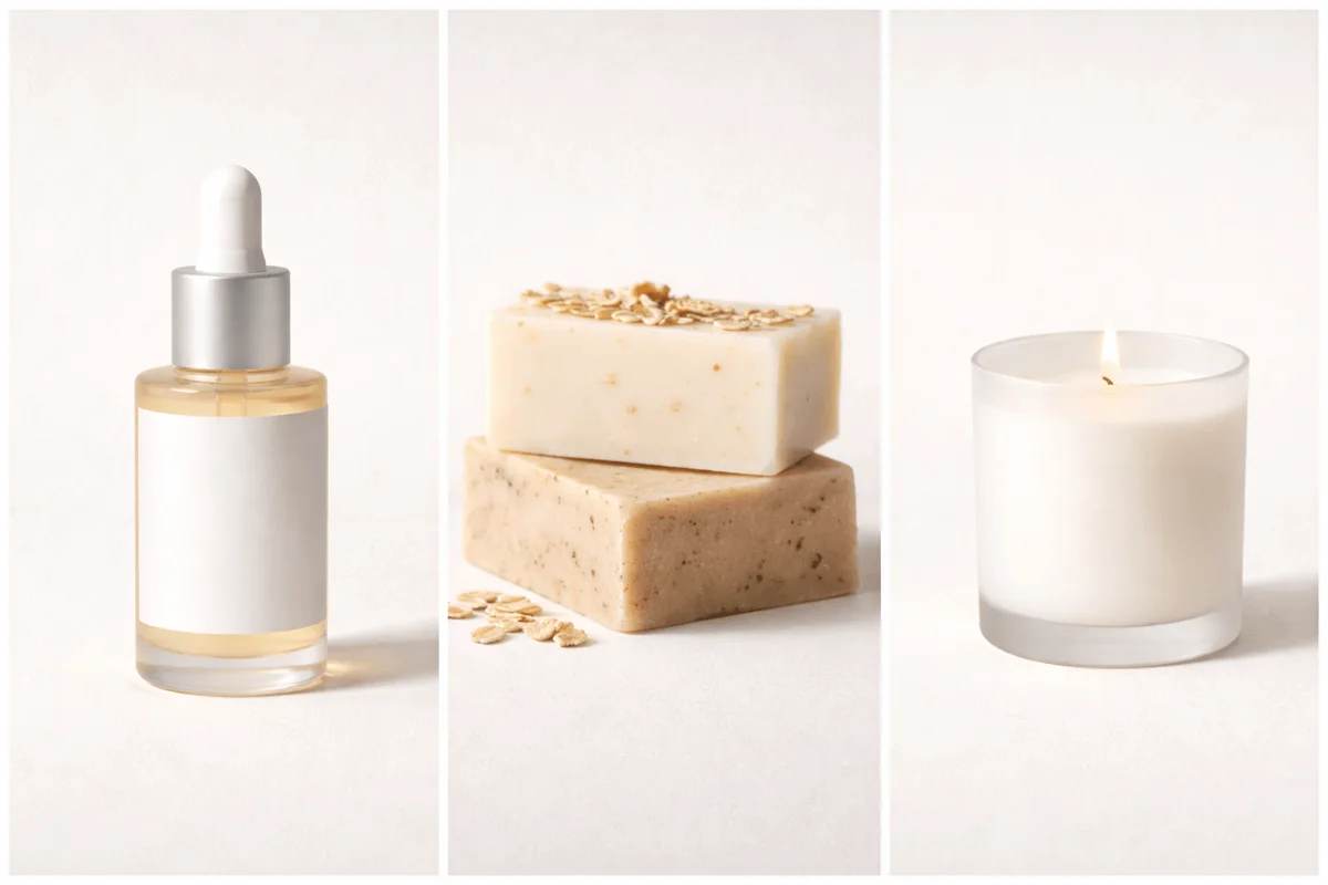 A cohesive grid of product photos with consistent lighting, angles, and backgrounds