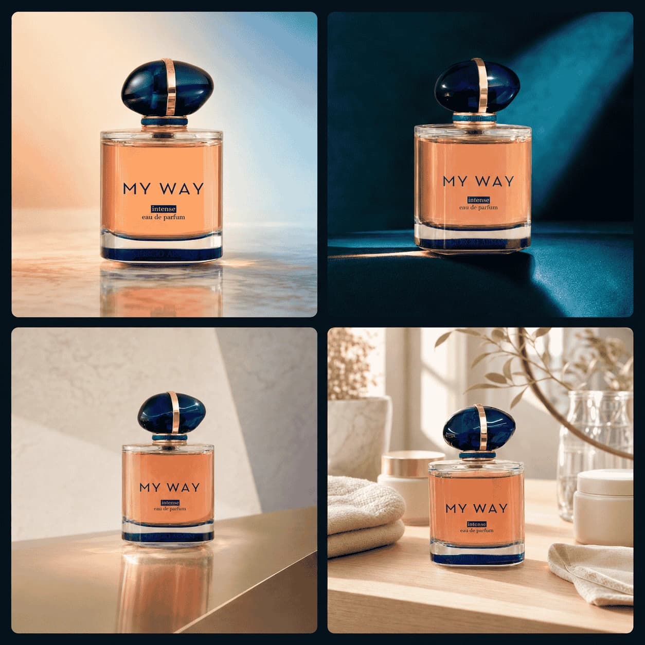 Consistent product campaign results across multiple generated scenes